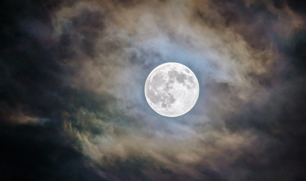 Admira La Luna Llena Este De Octubre La Luna De La Cosecha