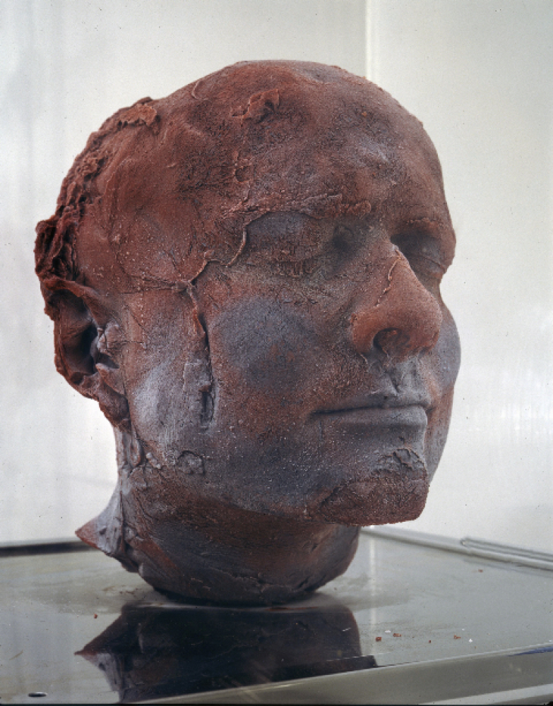 Autorretratos escultóricos de Marc Quinn hechos con su propia sangre