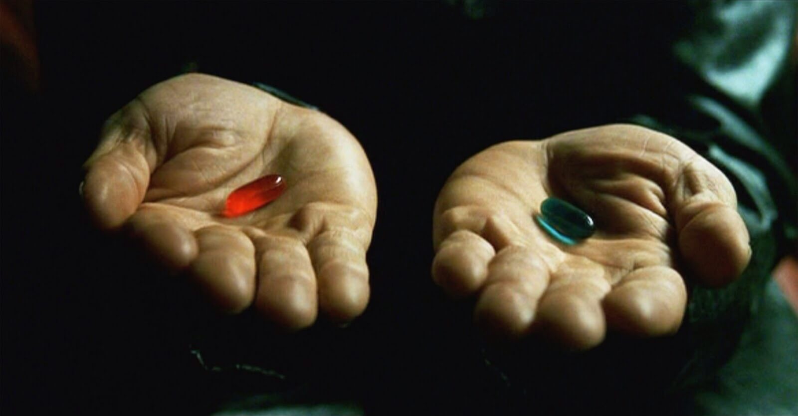 matrix blue pill red pill meme