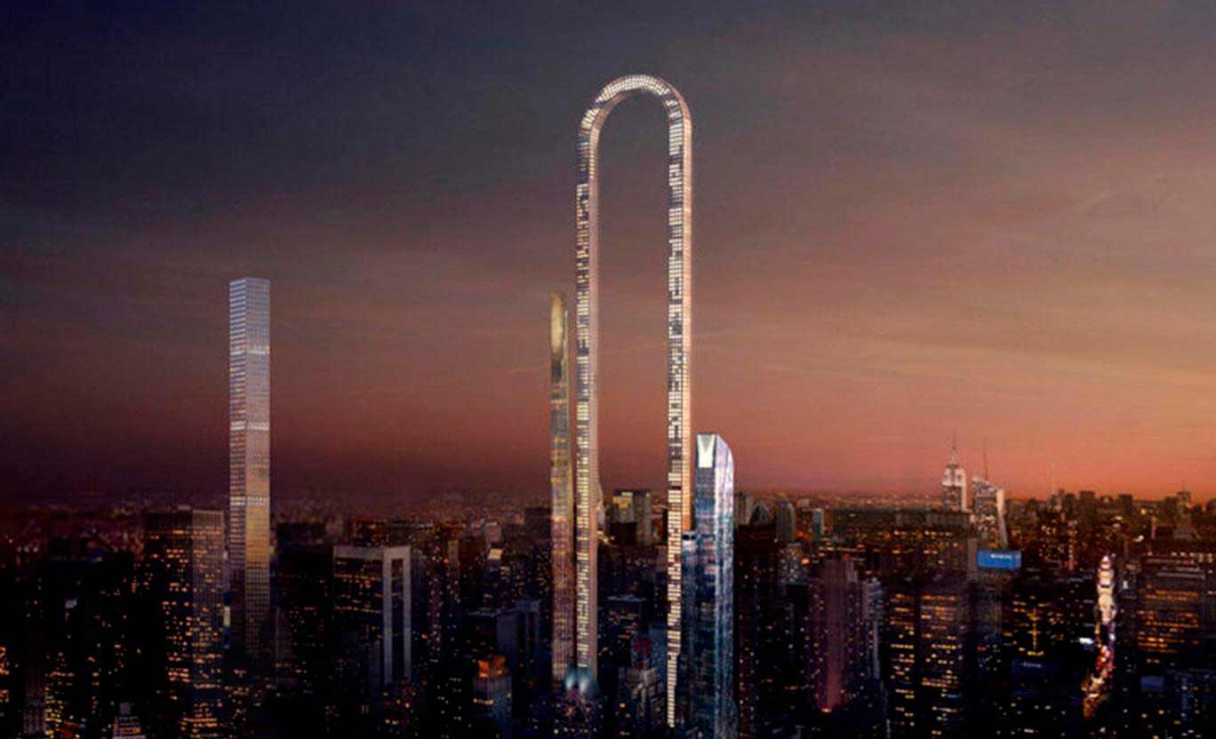 Este edificio con forma de U invertida podría construirse pronto en ...