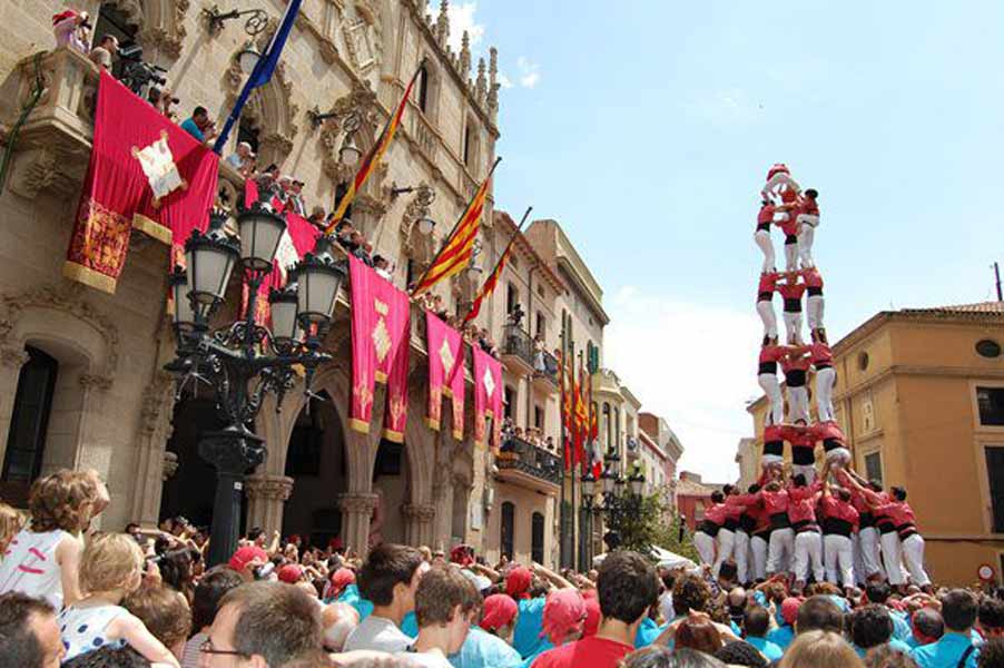 Fiestas de La Mercè cuando todas las calles de Barcelona se llenan de