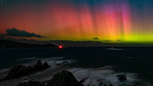 Espectacular tsunami solar produce ola de auroras australes más grande en años (FOTOS)