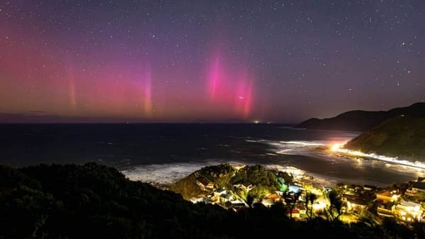 Espectacular tsunami solar produce ola de auroras australes más grande en años (FOTOS)