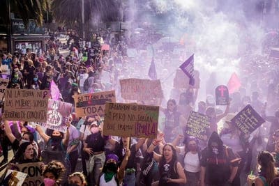 Marchas y manifestaciones feministas más importantes de la historia reciente: México, 2022 (Imagen: Claudia Aréchiga)