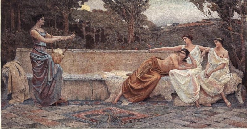 'Sappho', Amanda Brewster Sewell (1891)