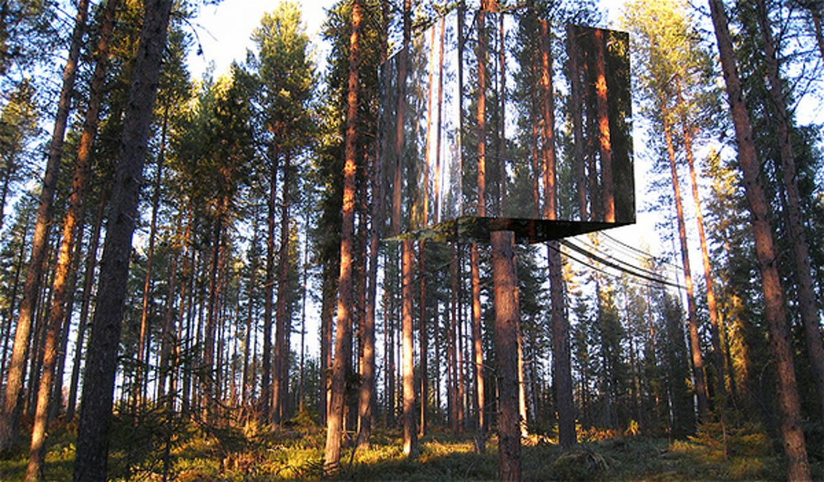Desaparece en el bosque: arquitectos suecos crean hotel 'invisible'