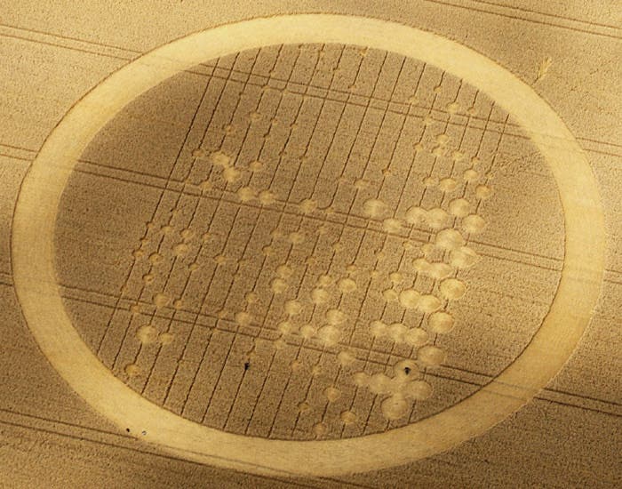 Los mejores crop circles del 2010: evolución matemática de los dibujos en  cultivos