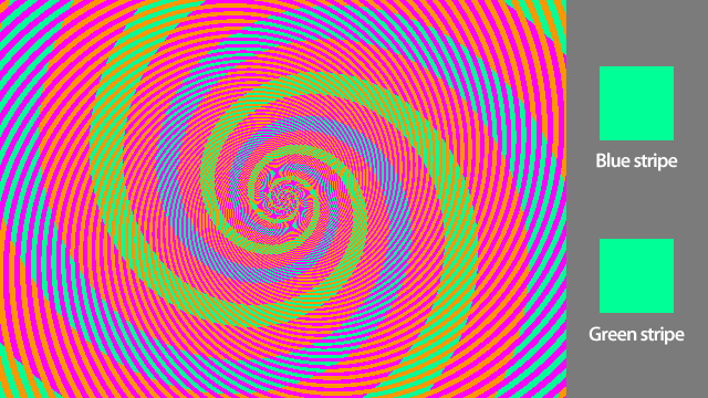 increible ilusion optica en espiral