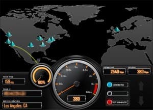 mapa velocidad conexión internet países