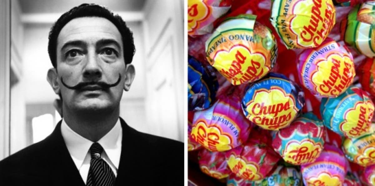 La obra maestra de Salvador Dalí: la envoltura de Chupa Chups