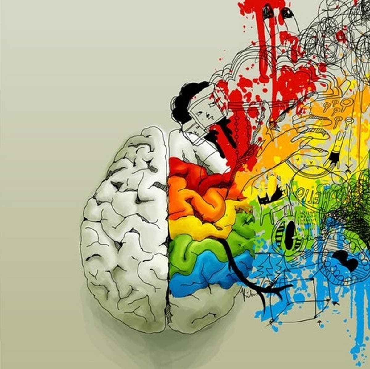 El cerebro de los artistas es estructuralmente distinto al de las personas  que no se dedican al arte