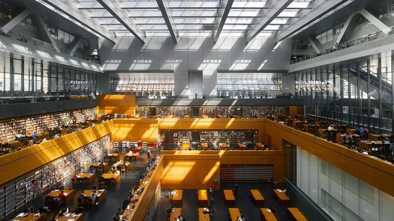 Jürgen Engel’s National Library of China in Beijing 