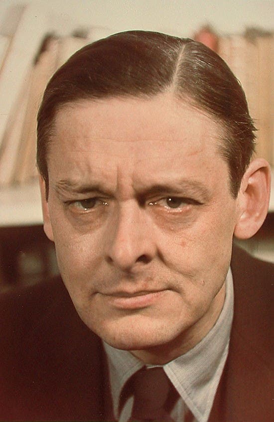 TS Eliot, 1939