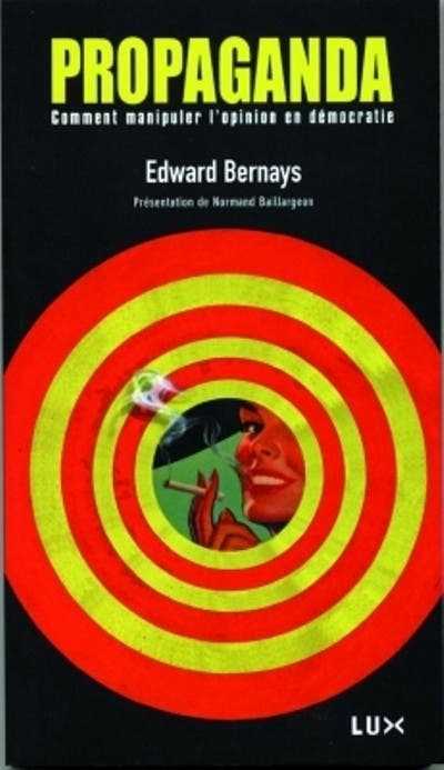 Libro Propaganda, Autor Edward Bernays
