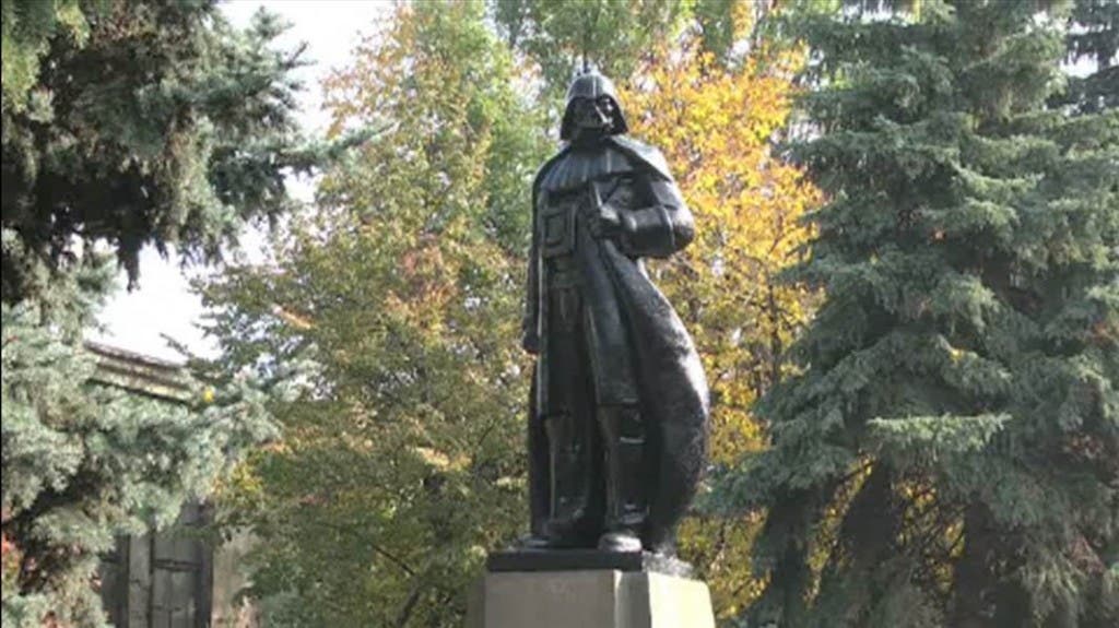 Lenin convertido en Darth Vader (Imagen: NBCNews)